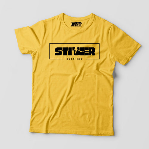 Basic Yellow Short Sleeves Tees